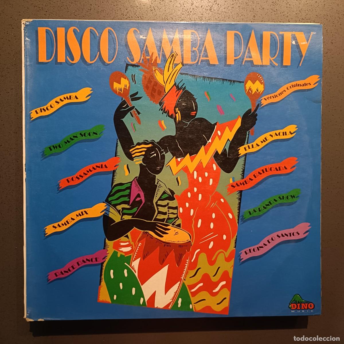 Discos de vinilo: Disco Samba Party - Varios - LP. sello DINO Music 1992