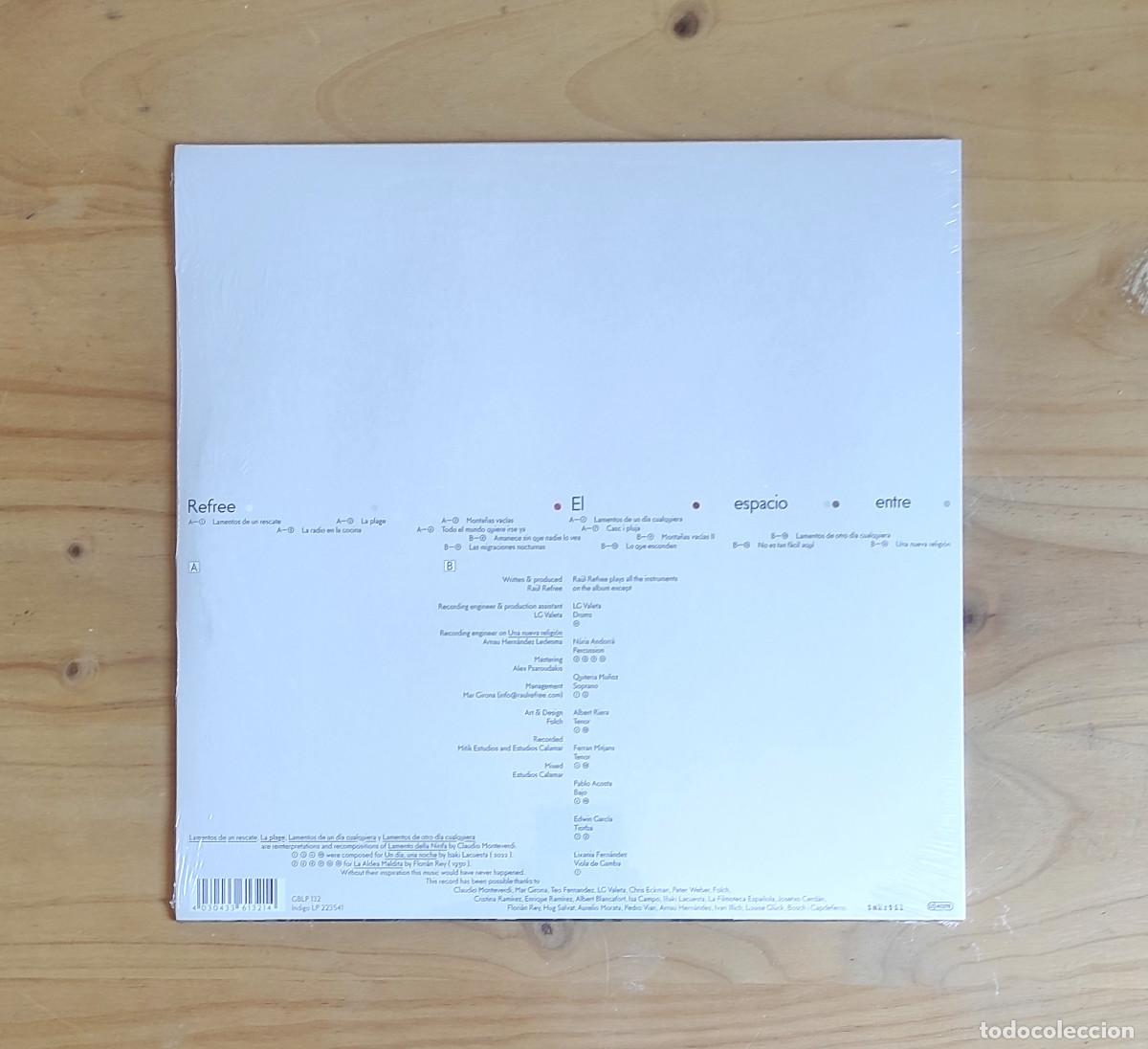 Discos de vinilo: Refree - El espacio entre (2023) LP - Foto 2