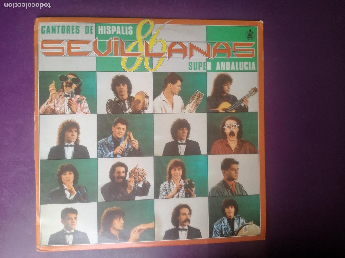 Discos de vinilo: Cantores De H&iacute;spalis &ndash; Superandaluc&iacute;a - LP HISPAVOX 1986 - MUY POCO USO
