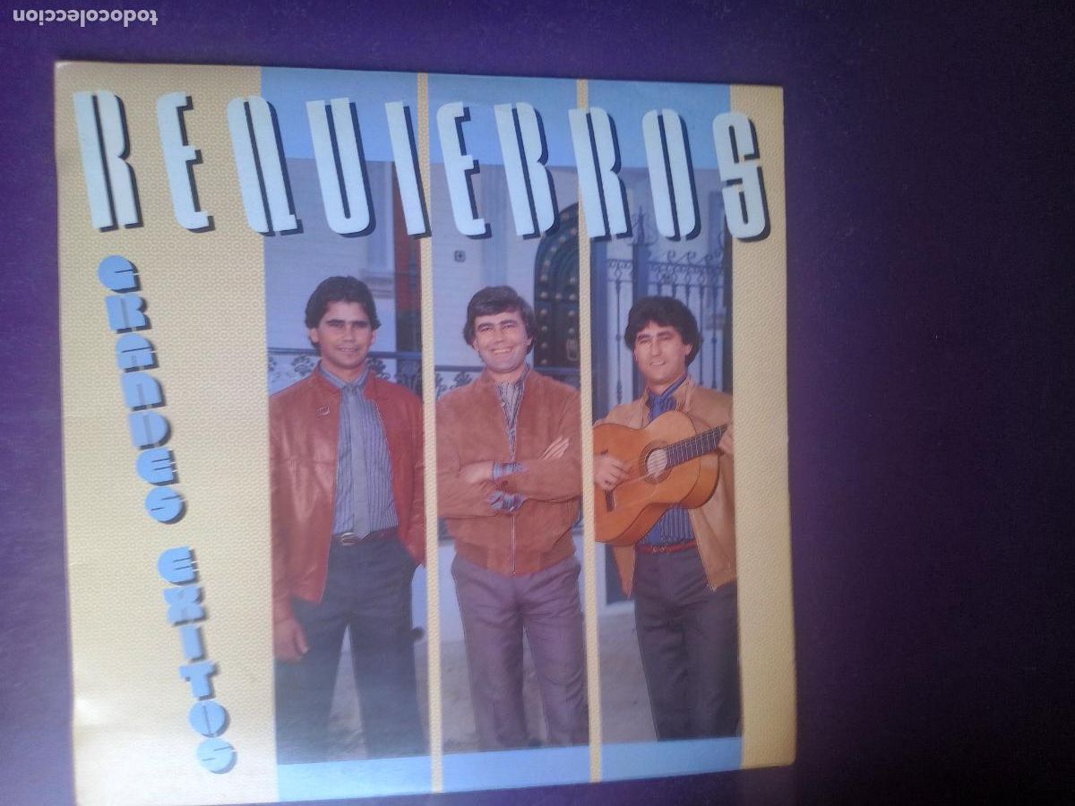 Discos de vinilo: REQUIEBROS - GRANDES EXITOS - LP HISPAVOX 1986 - SEVILLANAS - RUMBAS - DIRIA Q SIN ESTRENAR