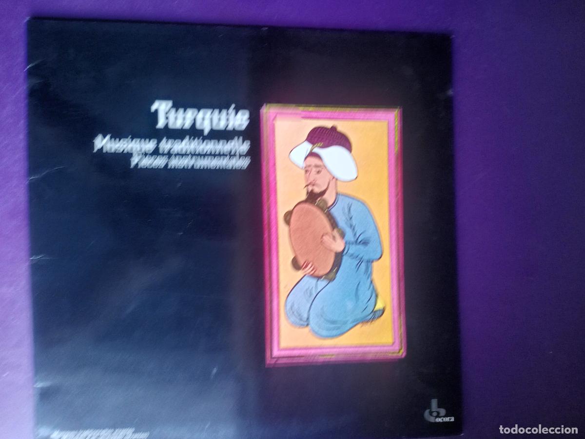 Discos de vinilo: M&uacute;sica tradicional turca - Piezas instrumentales - LP OCORA 1983 - FOLK, SIN APENAS USO - TURQUIA