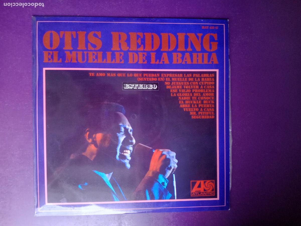 Discos de vinilo: Otis Redding &lrm;&ndash; El Muelle De La Bahia - LP hispavox 1968 - SOUL, SIN APENAS USO