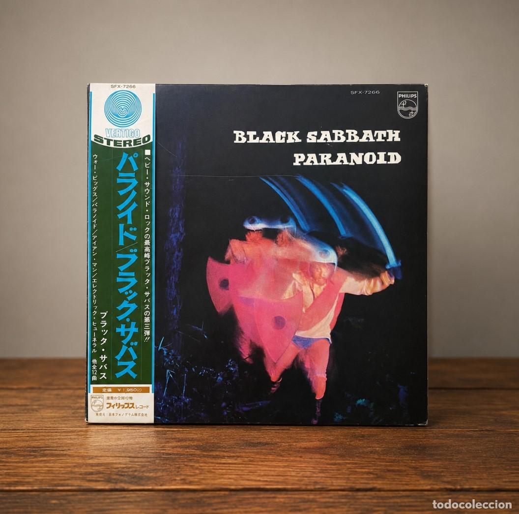Discos de vinilo: Black Sabbath - Paranoid / Rare Complete With OBI !!! - LP - Japanese pressing - 1970