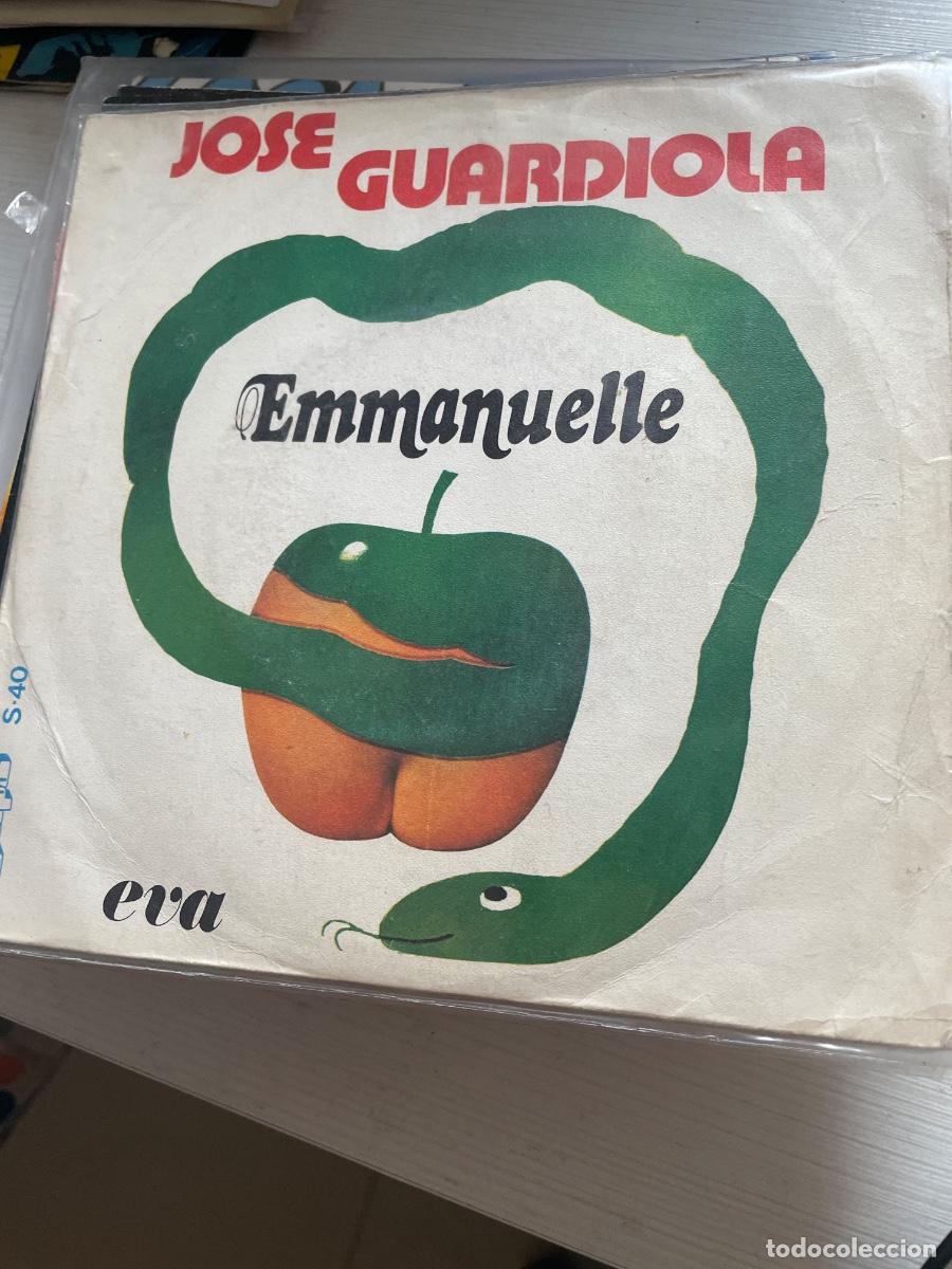 Discos de vinilo: Jos&eacute; Guardiola emmanuelle single - Foto 1