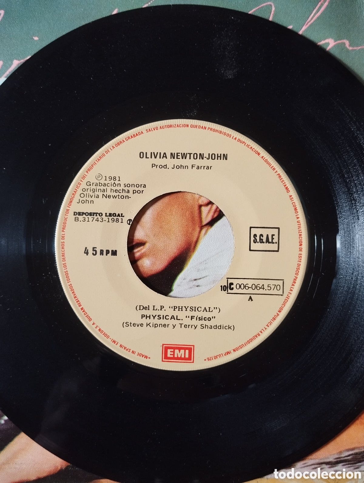 Discos de vinilo: Olivia Newton-John - Physical - single - Foto 3