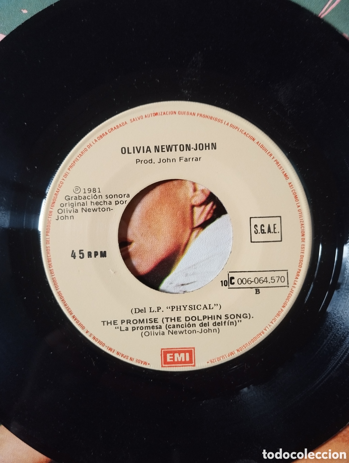 Discos de vinilo: Olivia Newton-John - Physical - single - Foto 4