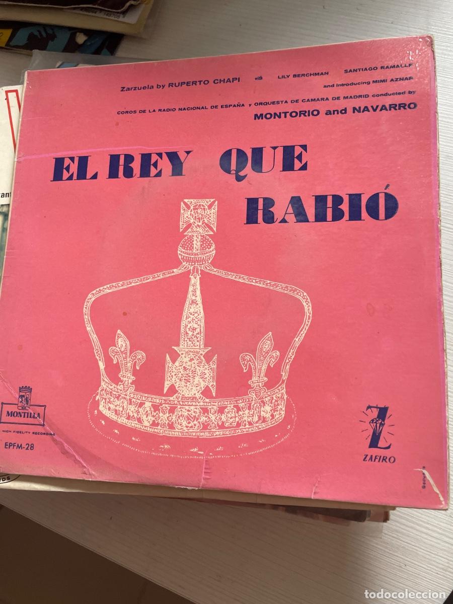 Discos de vinilo: El rey que rabio single