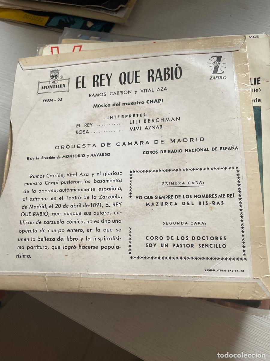 Discos de vinilo: El rey que rabio single - Foto 2