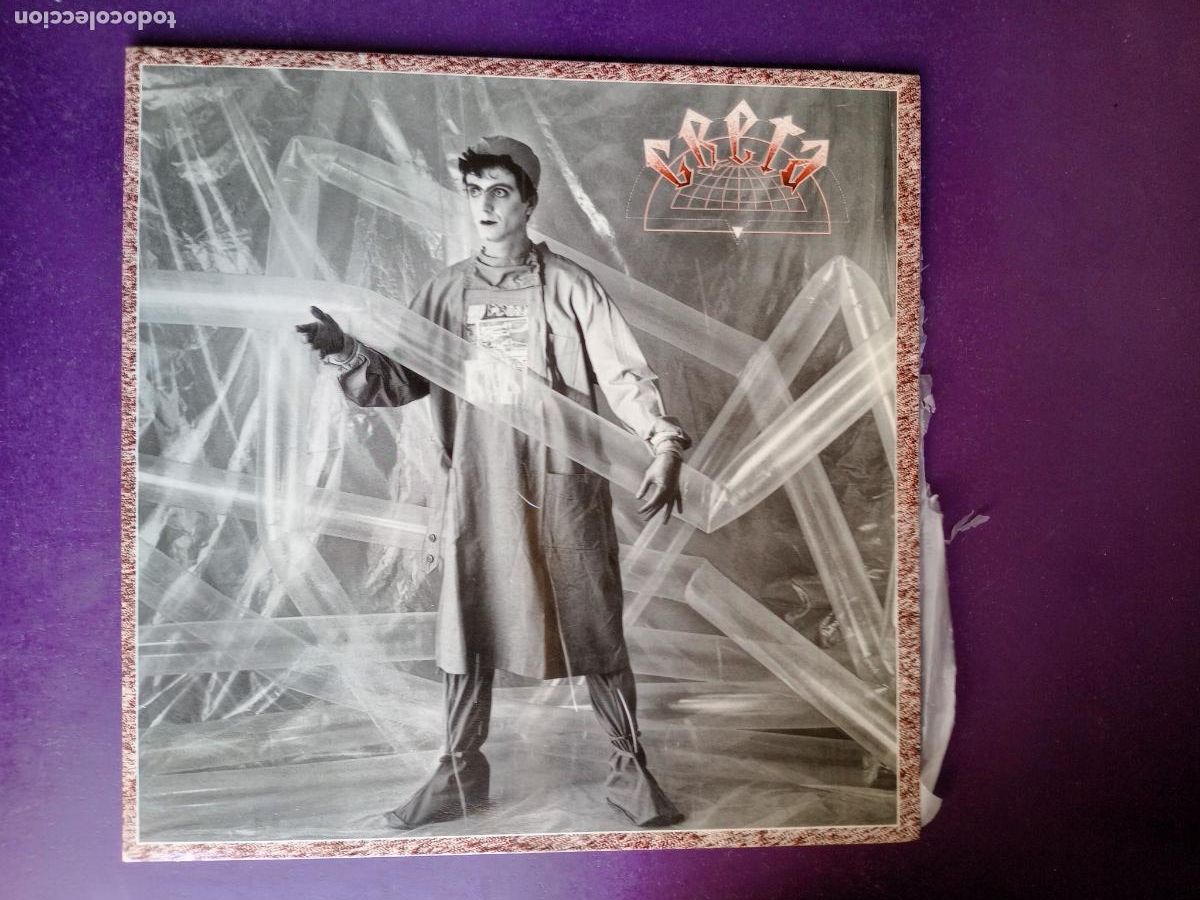 Discos de vinilo: Greta - LP CBS 1980 - TECNO POP 80'S MOVIDA - PARECE SIN ESTRENAR - PRE AZUL Y NEGRO
