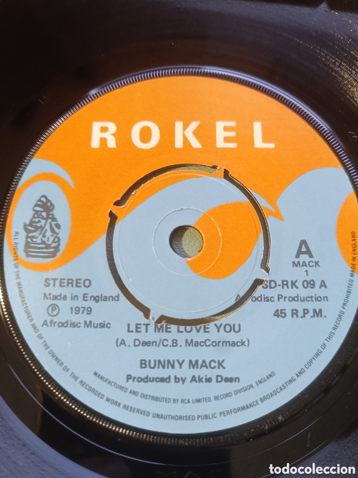 Discos de vinilo: Bunny Mack &lrm;&ndash; Let Me Love You (SIngle, Funk)