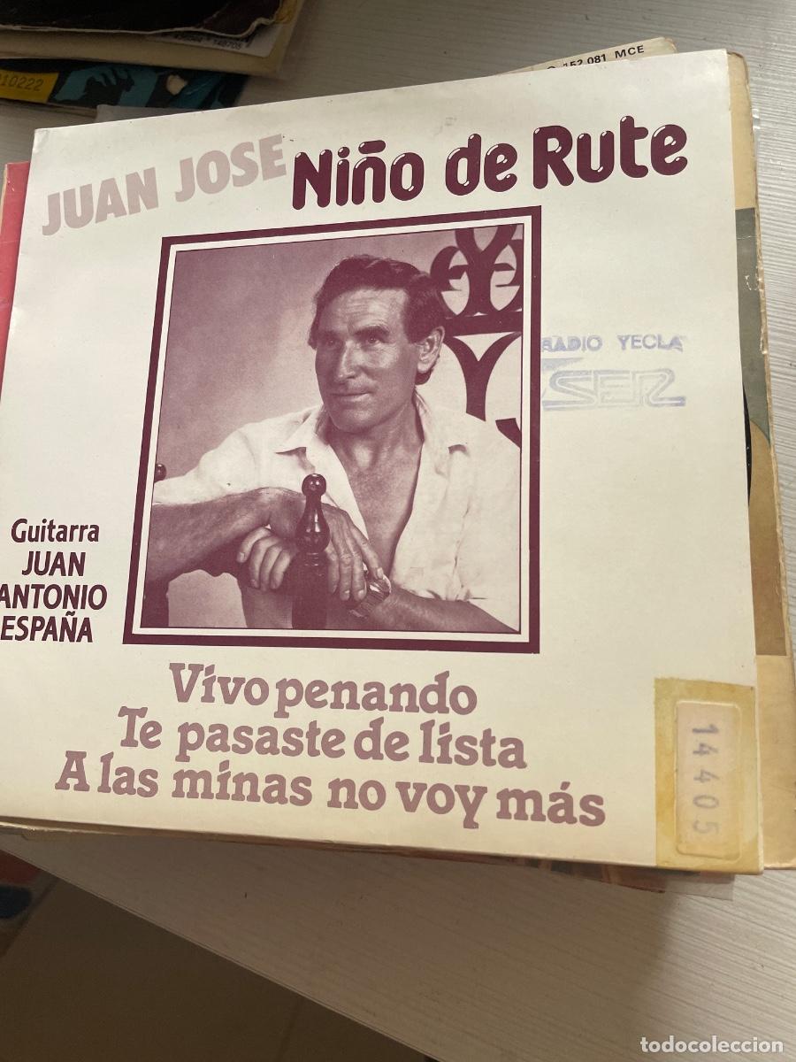 Discos de vinilo: Juan Jos&eacute; ni&ntilde;o de rute single