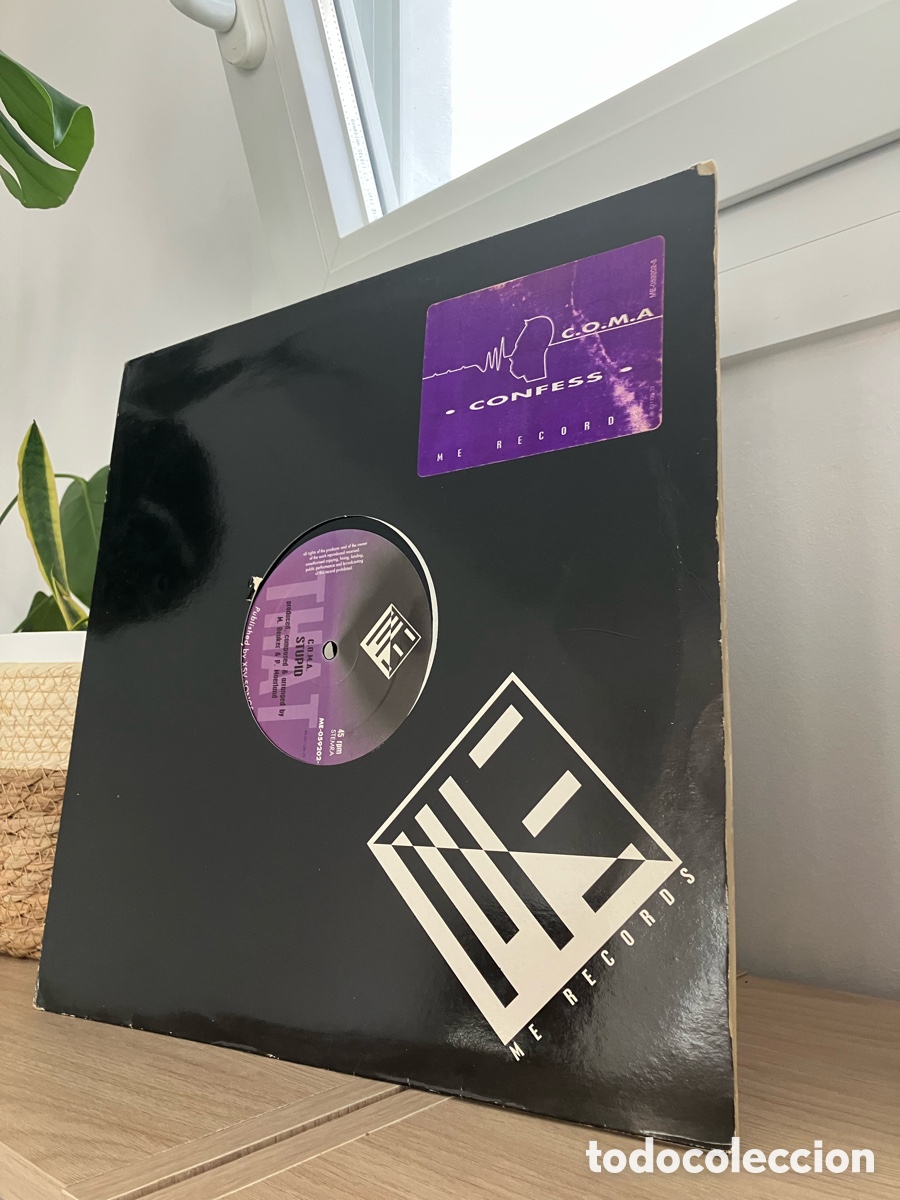 Discos de vinilo: C.O.M.A - Confess 12&rdquo; - Foto 3