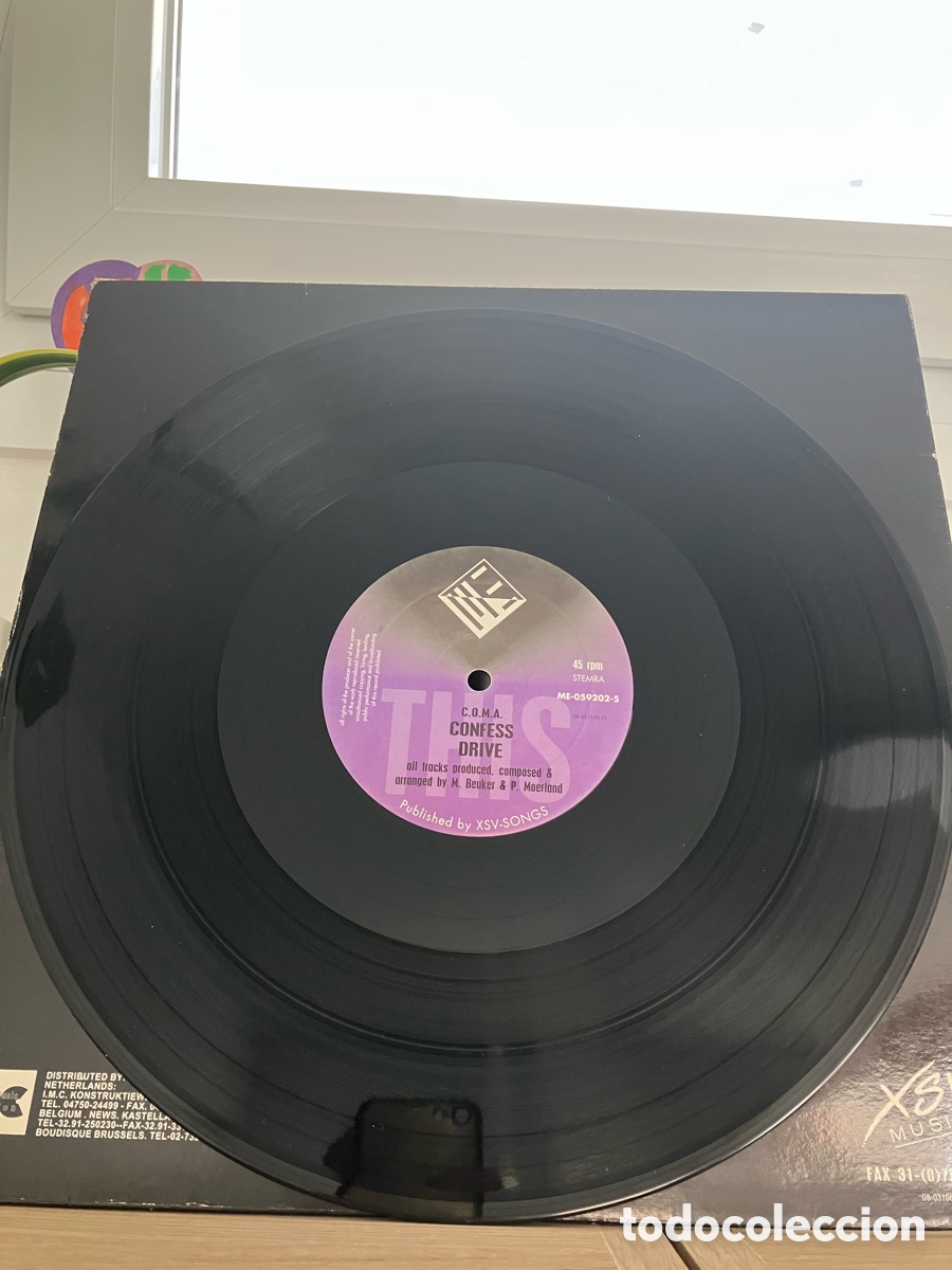 Discos de vinilo: C.O.M.A - Confess 12&rdquo; - Foto 5