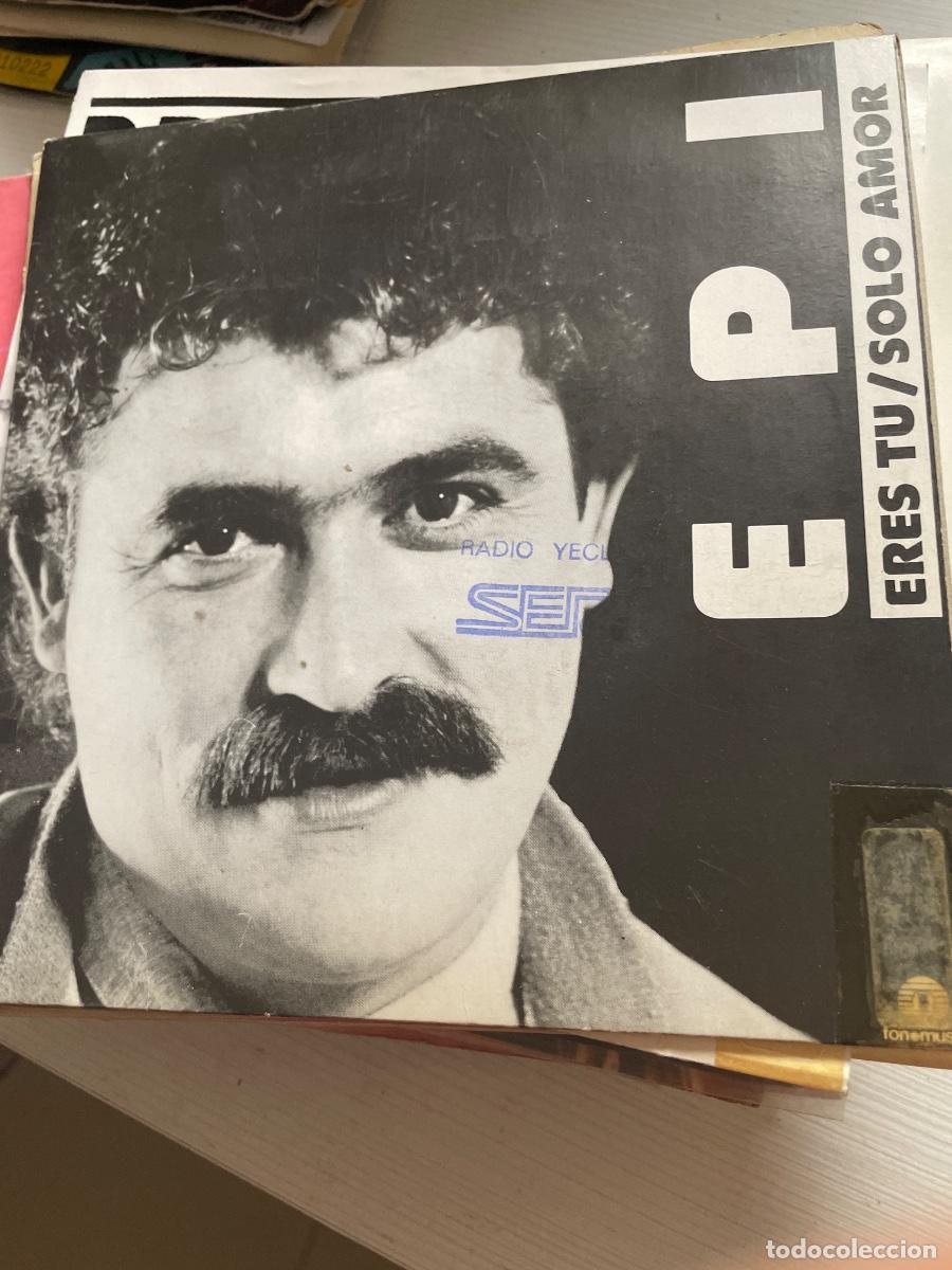 Discos de vinilo: EPI eres t&uacute; solo amor single - Foto 1