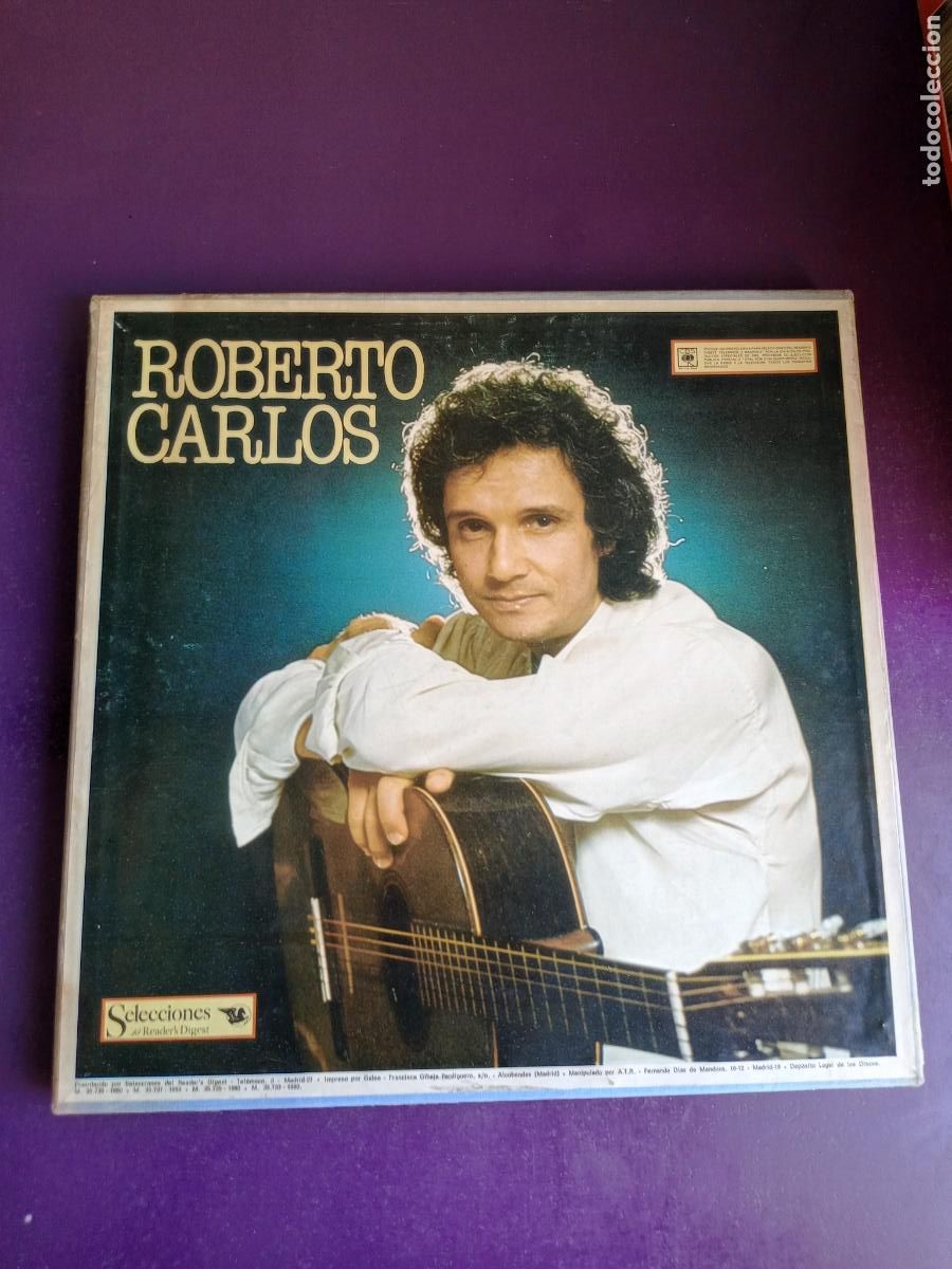 Discos de vinilo: ROBERTO CARLOS - CAJA 4 LP CBS READERS DIGETS 1980 - APASIONADO, ROMANTICO, CARI&Ntilde;OSO, DESLUMBRANTE
