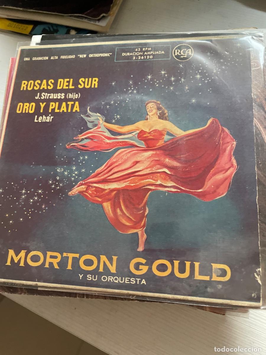 Discos de vinilo: Morton gould rosas del sur single - Foto 1