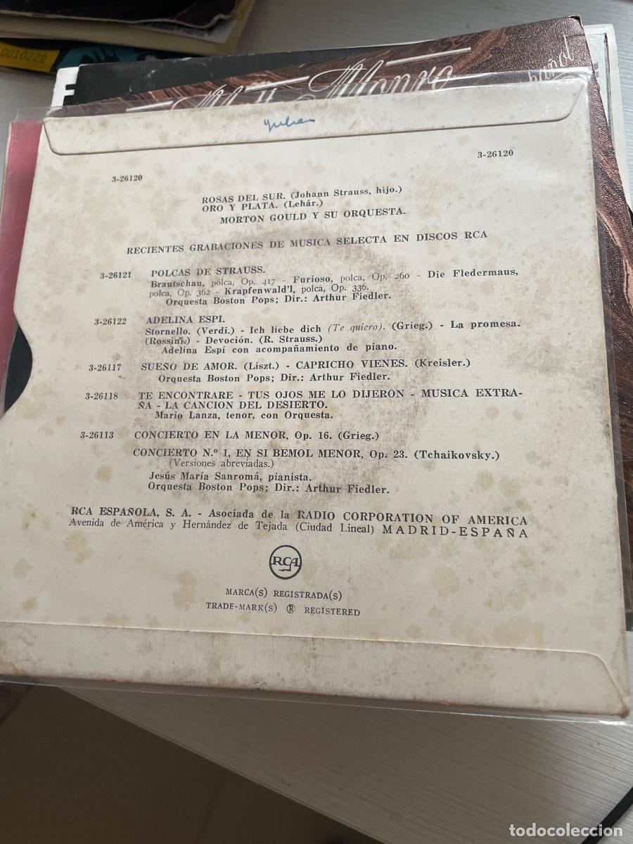 Discos de vinilo: Morton gould rosas del sur single - Foto 2