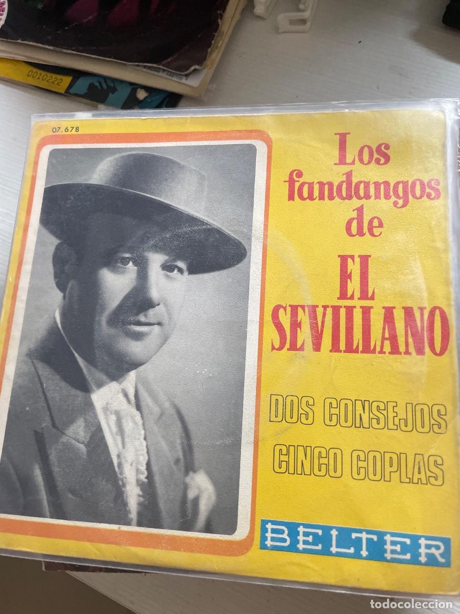 Discos de vinilo: Los fandangos de el sevillano single