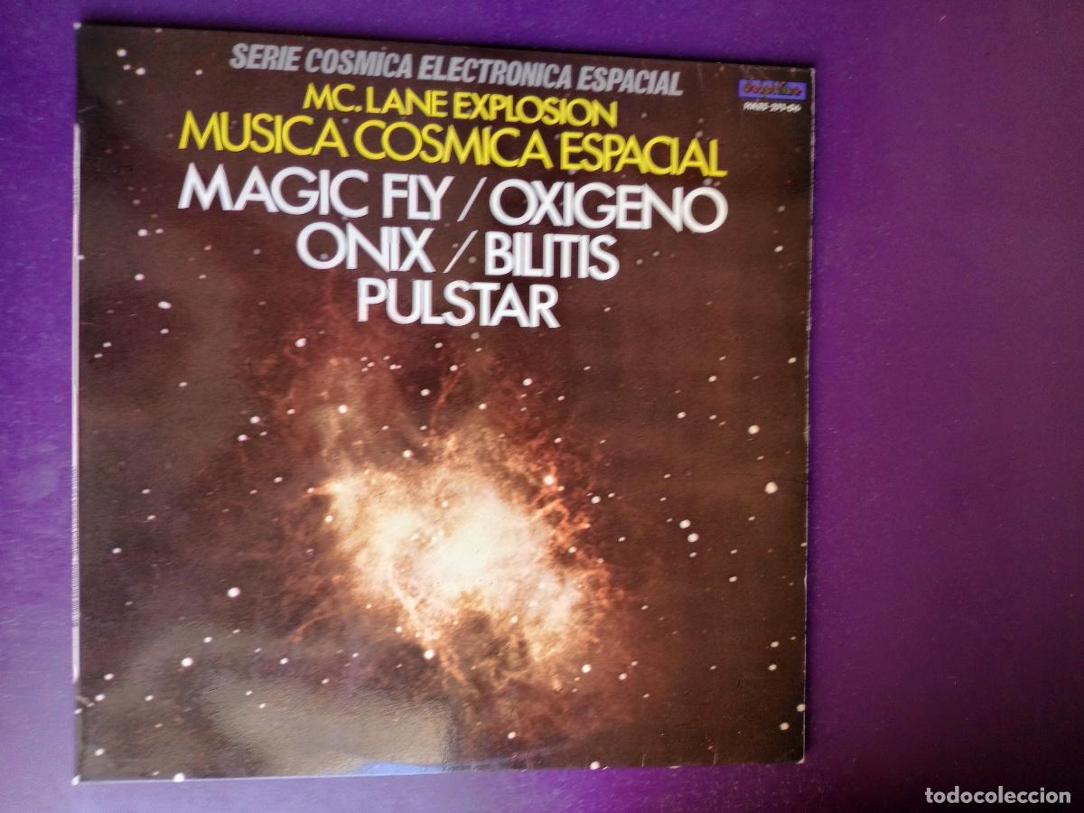 Discos de vinilo: MC LANE EXPLOSION &ndash; MUSICA COSMICA ESPACIAL - LP HISPAVOX 1977 - ELECTRONICA 70'S - SIN APENAS USO