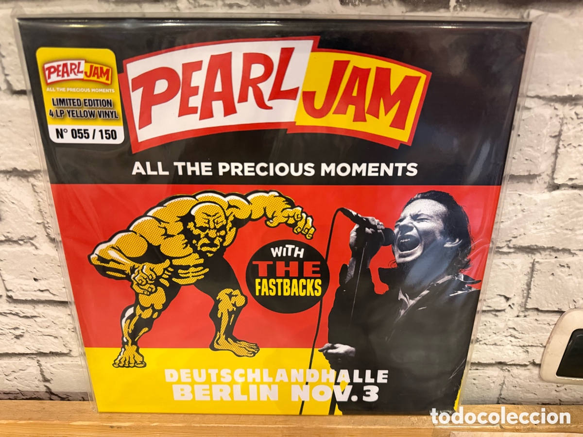 Discos de vinilo: Pearl Jam &ndash; All The Precious 4 x Vinilo, LP, Limited Edition, Numbered, Unofficial Release, Yellow.