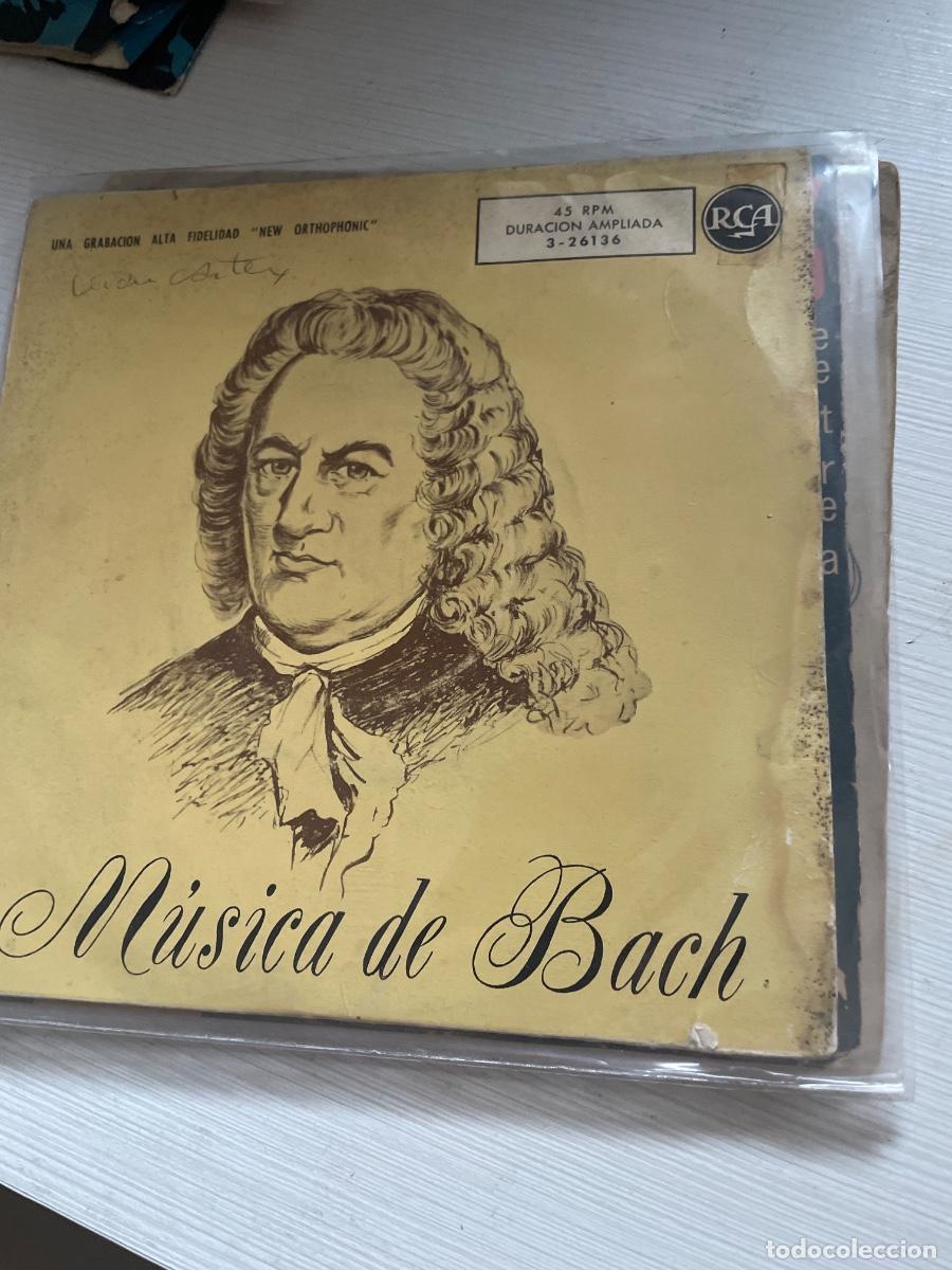 Discos de vinilo: M&uacute;sica de bach single - Foto 1