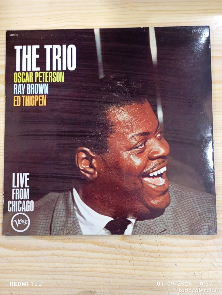 Discos de vinilo: Lp- Oscar Peterson Trio* - The Trio : Live From Chicago - Excelente copia