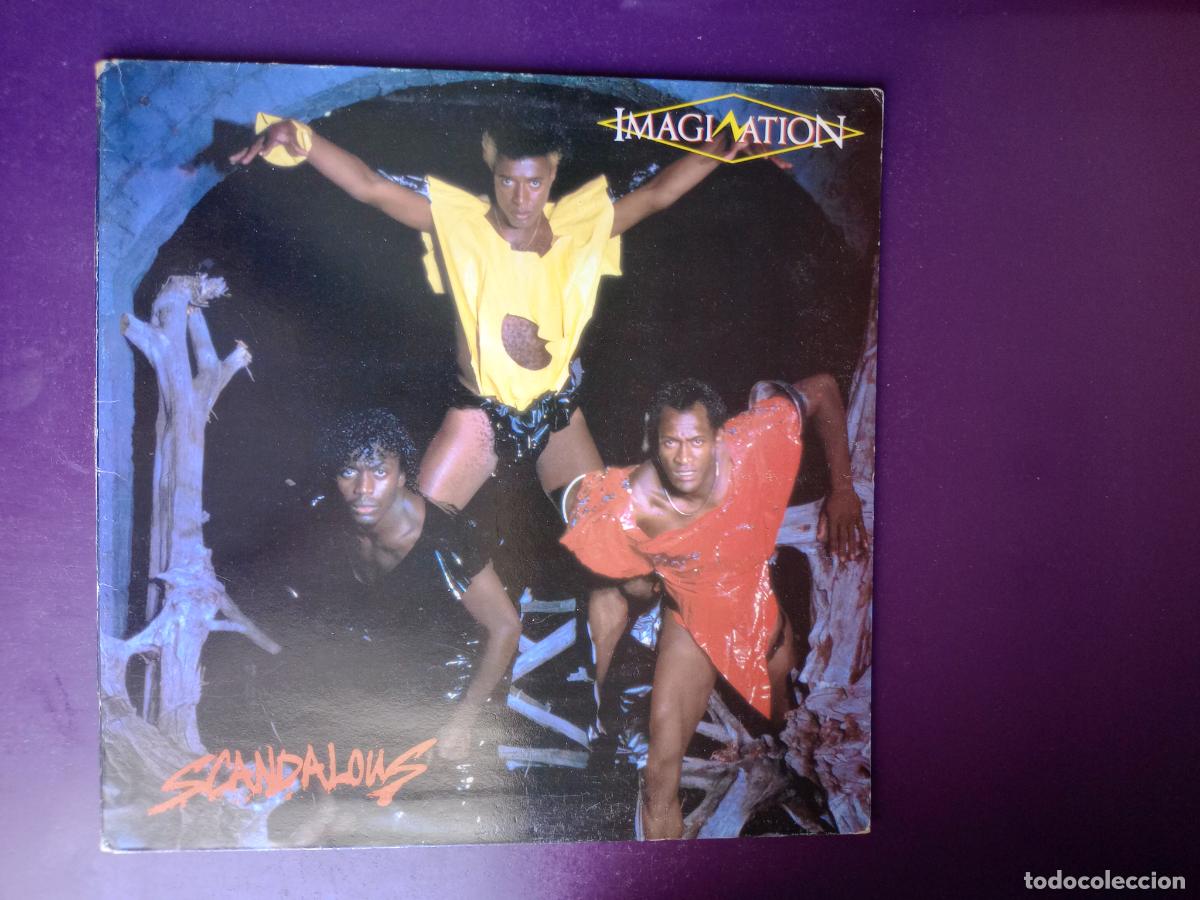 Discos de vinilo: IMAGINATION &lrm;&ndash; SCANDALOUS - LP RED BUS 1983 - ELECTRONICA DISCO FUNK 80'S