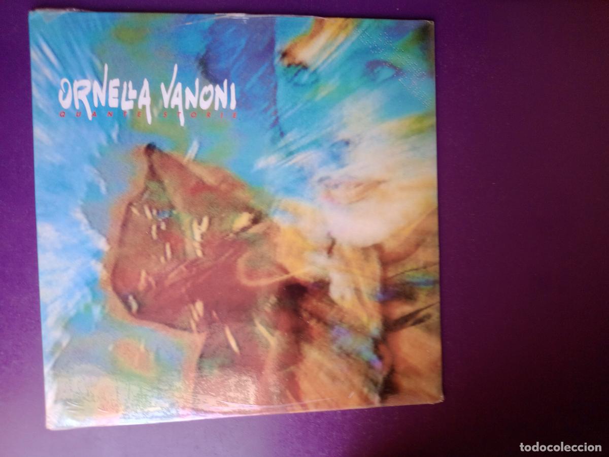 Discos de vinilo: Ornella Vanoni &lrm;&ndash; Quante Storie - LP CGD 1990 PRECINTADO - ITALIA POP