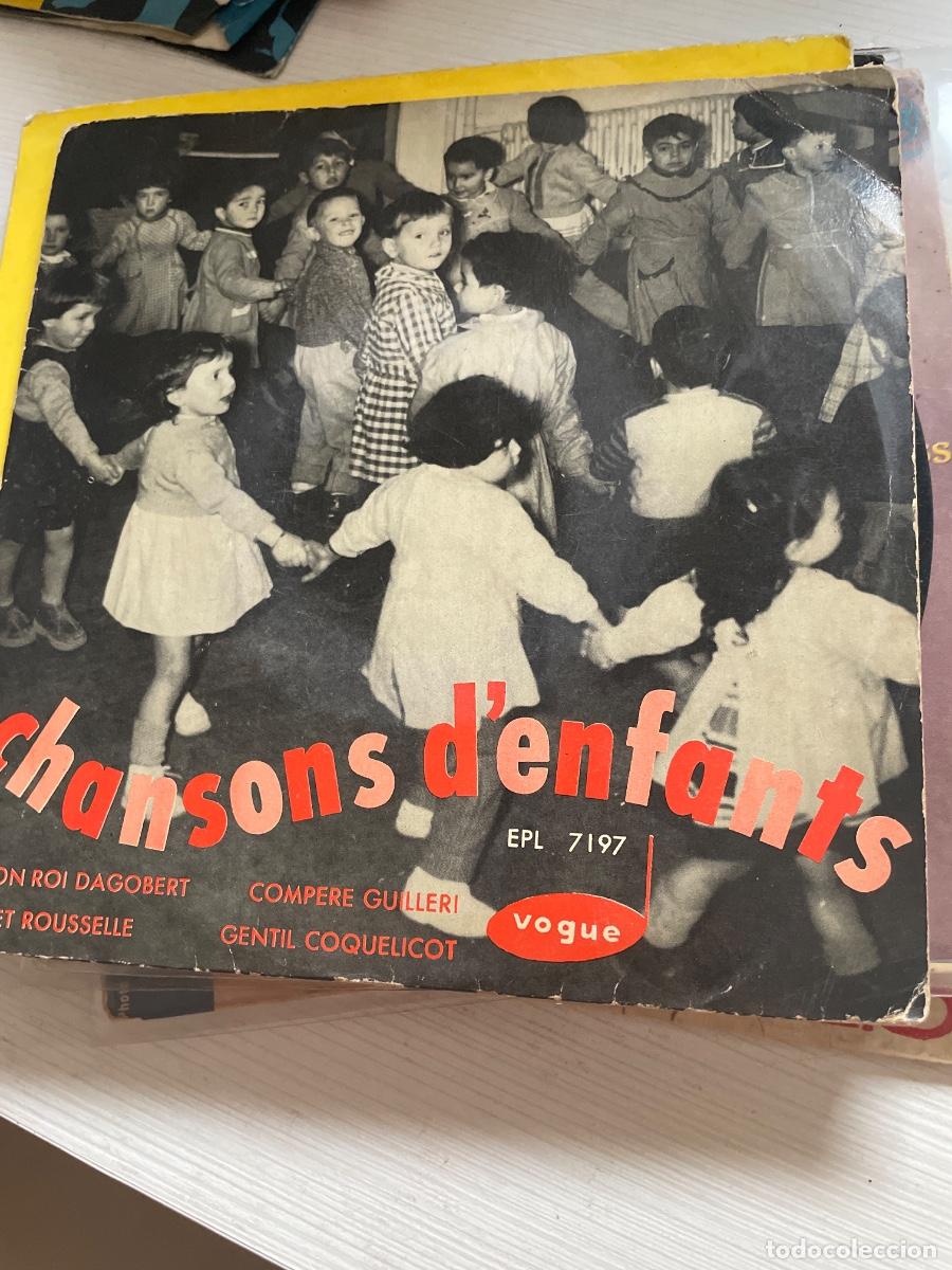 Discos de vinilo: Chansons denfants single