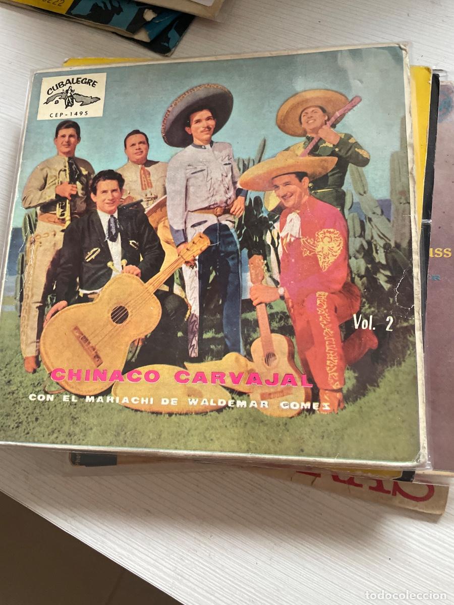 Discos de vinilo: Chinaco Carvajal con el mariachi de Waldemar comes single