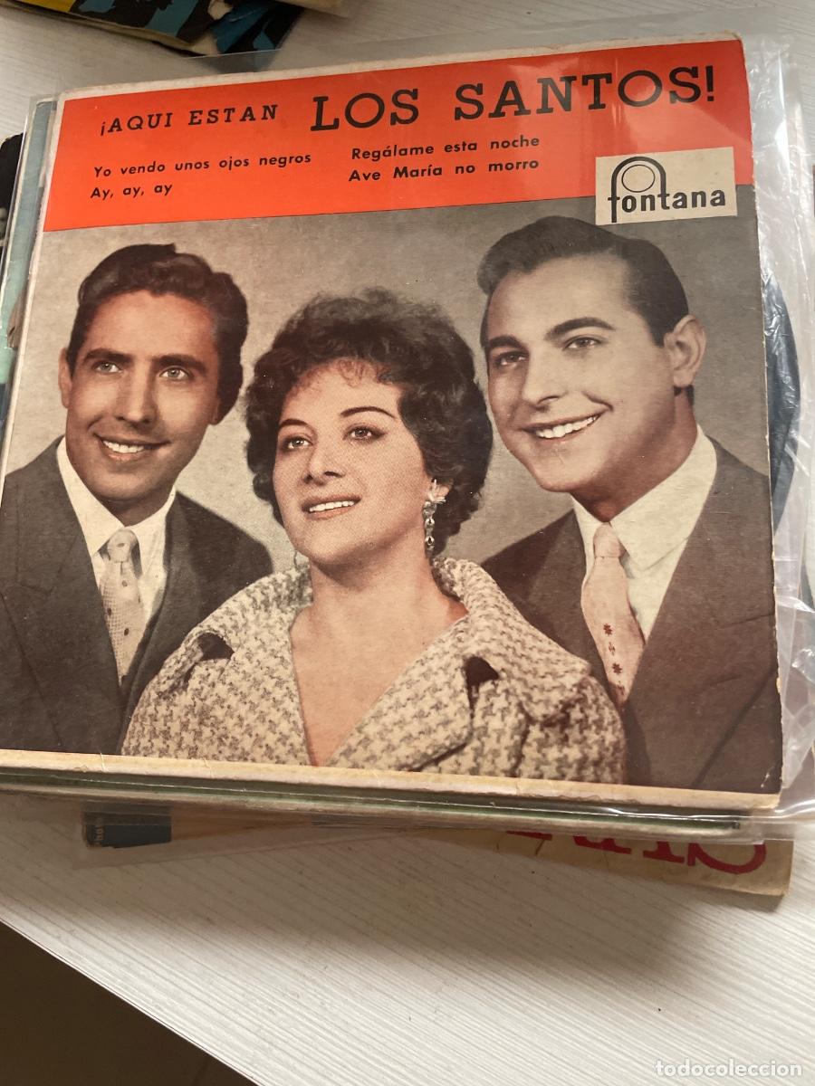 Discos de vinilo: Los Santos aqu&iacute; est&aacute;n single