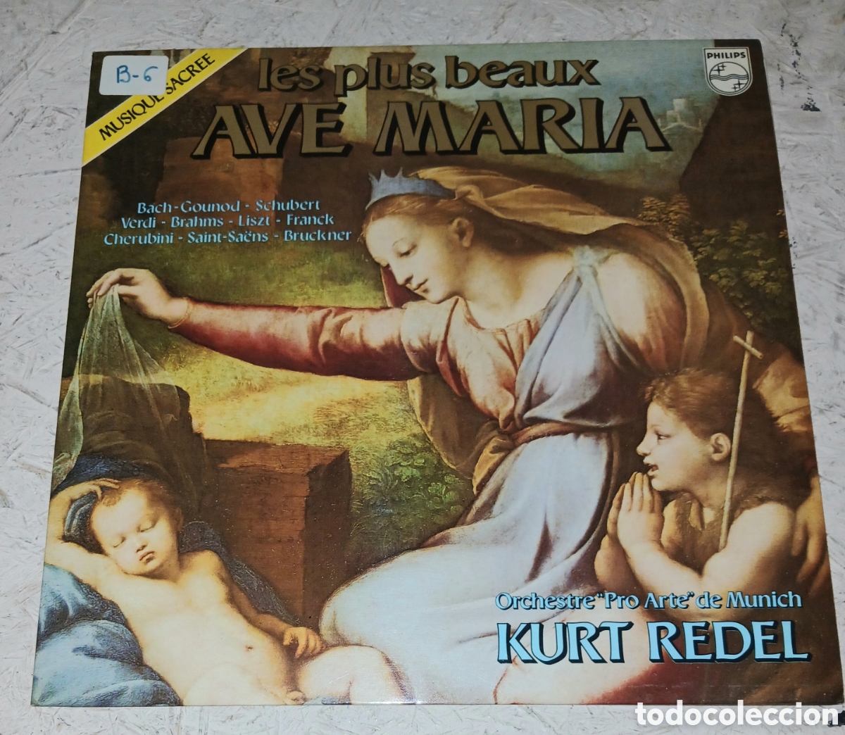 Discos de vinilo: Vinilo LP: Les plus beaux Ave Maria - Orchestre &rdquo;Pro Arte&rdquo; de Munich, Kurt Redel - Philips 6599 909