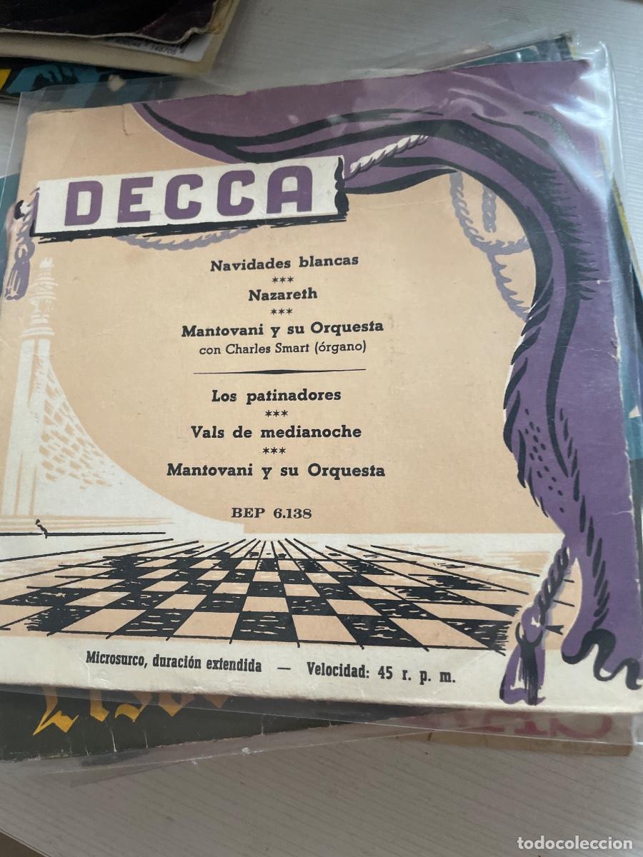 Discos de vinilo: Decca navidades blancas nazareth singlw
