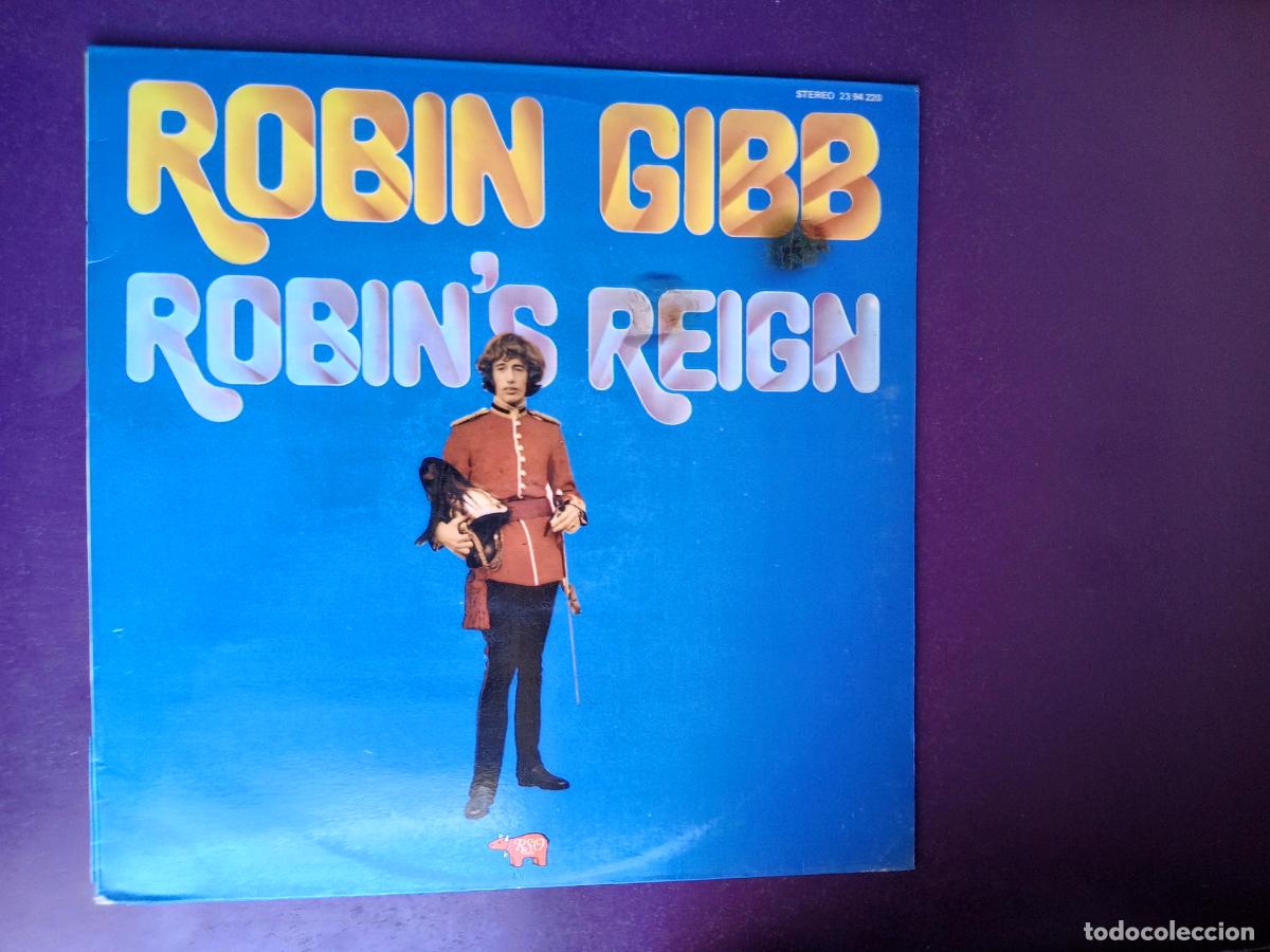 Discos de vinilo: Robin Gibb &ndash; Robin's Reign - LP POLYDOR EDICION DE 1986 - POP 70'S - BEE GEES