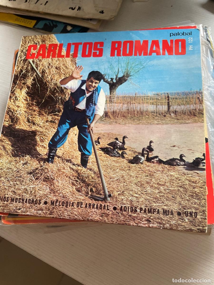 Discos de vinilo: Carlitos romanos single - Foto 1