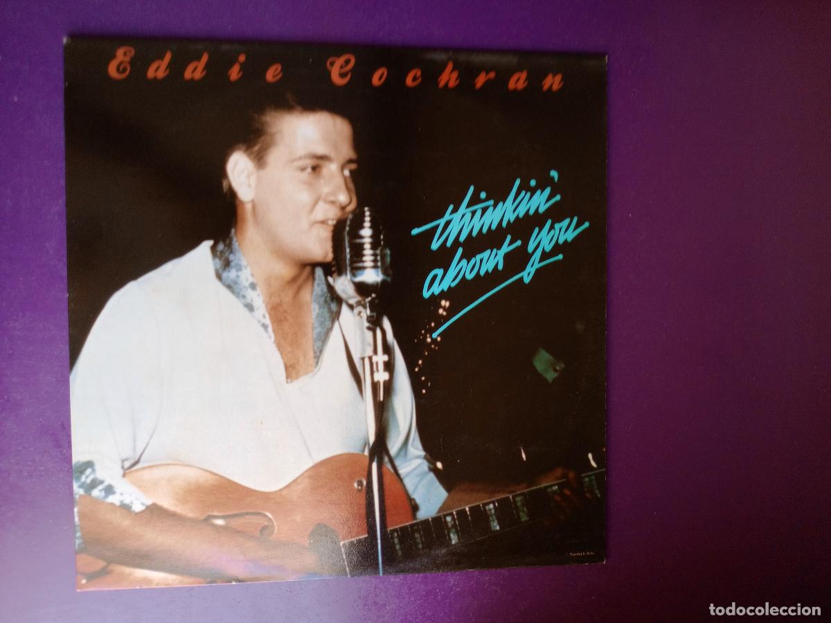 Discos de vinilo: Eddie Cochran &lrm;&ndash; Thinkin' About You - LP ROCKSTAR 1989 ROCKABILLY, ROCK N ROLL - SIN ESTRENAR