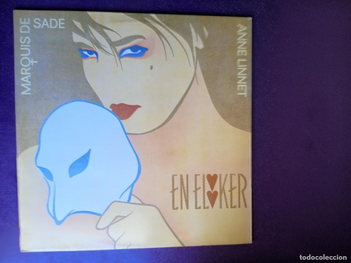 Discos de vinilo: Anne Linnet, Marquis De Sade &ndash; En Elsker - LP CBS 1986 - NEW WAVE POP DINAMARCA 80'S - SIN ESTRENAR