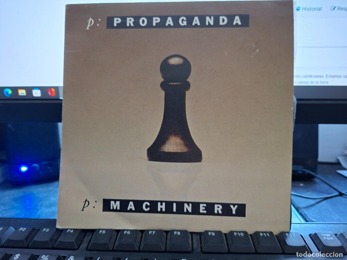 Discos de vinilo: PROPAGANDA - MACHINERY - SINGLE DE VINILO - C- 63