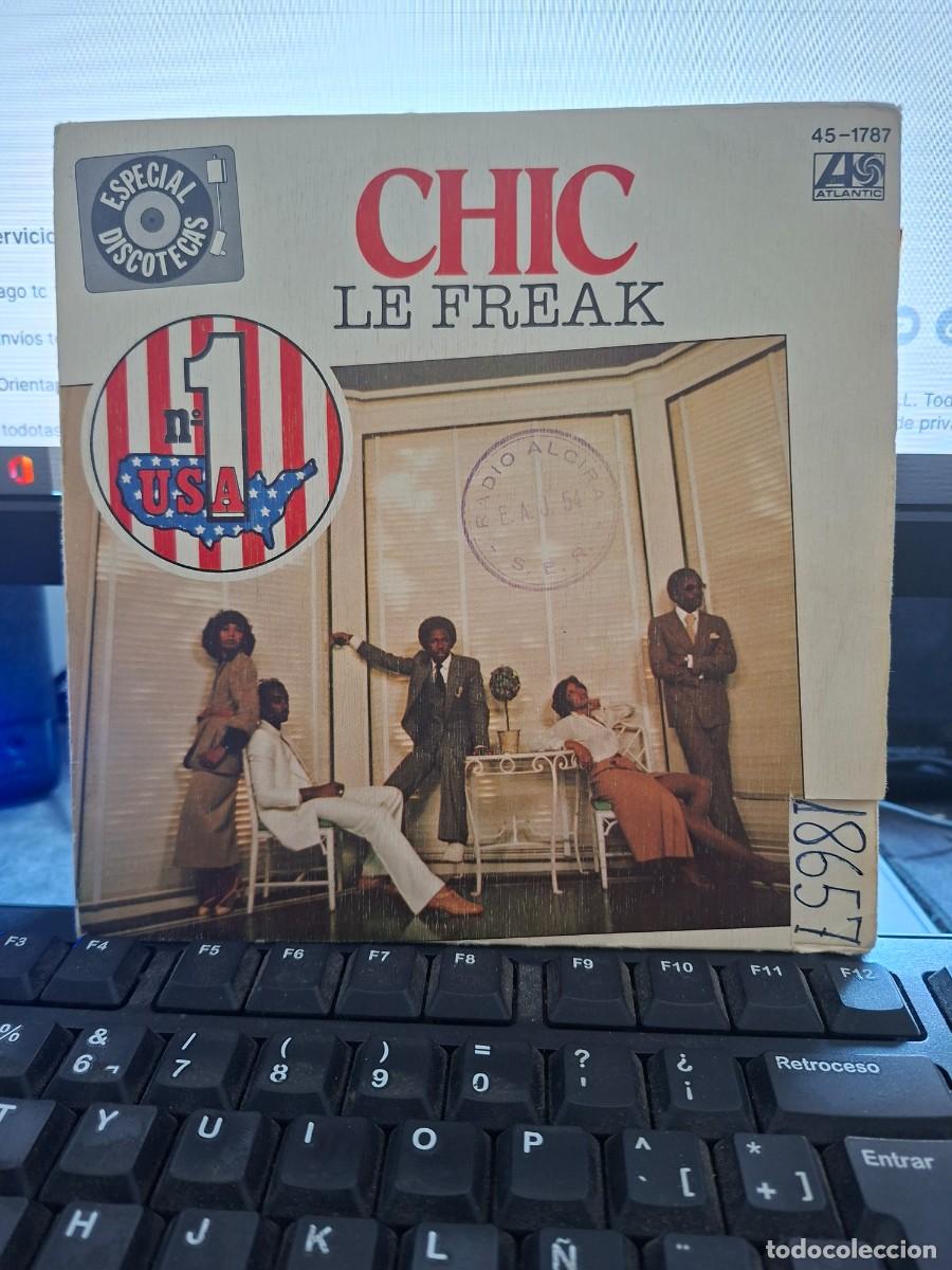 Discos de vinilo: CHIC - LE FREAK - SINGLE DE VINILO - C-41 - Foto 1