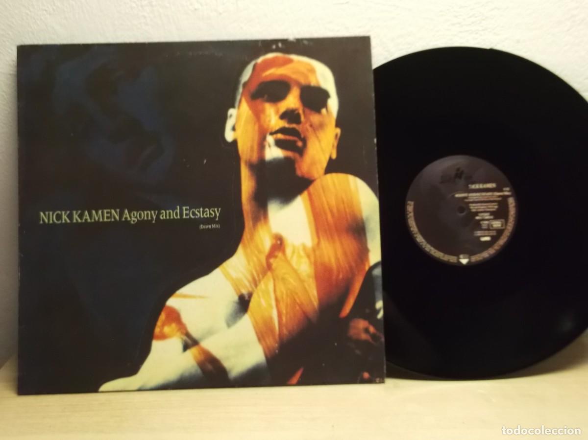Discos de vinilo: Nick Kamen &ndash; Agony And Ecstasy MAXI SINGLE 45 RPM LP