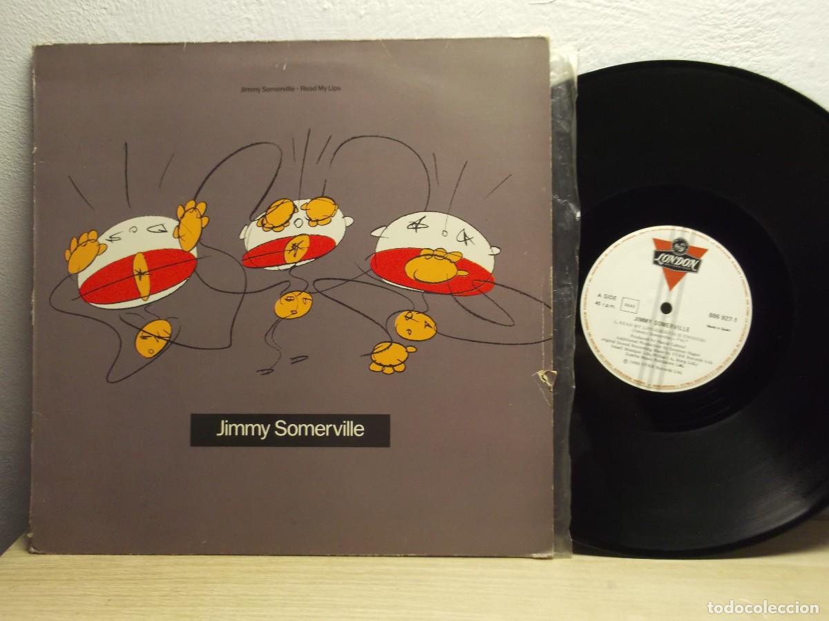 Discos de vinilo: Jimmy Somerville Read My Lips12&rdquo; MAXI Single 45 RPM LP
