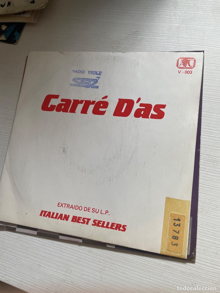 Discos de vinilo: Carre das italian best sellers single