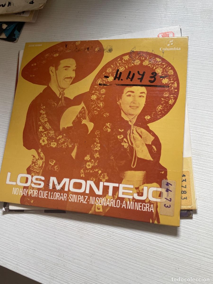 Discos de vinilo: Los montejo no hay por qu&eacute; llorar single