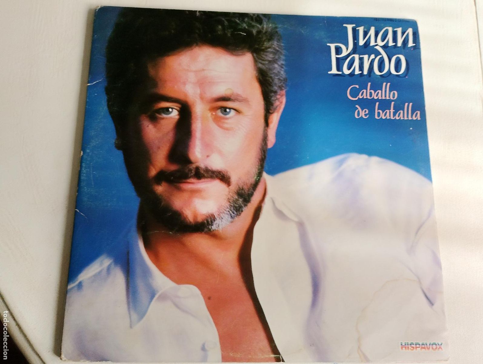 Discos de vinilo: Juan Pardo &ndash; Caballo De Batalla, 1983 Latin, Pop, 2 LPS, DOBLE PORTADA, con el encarte
