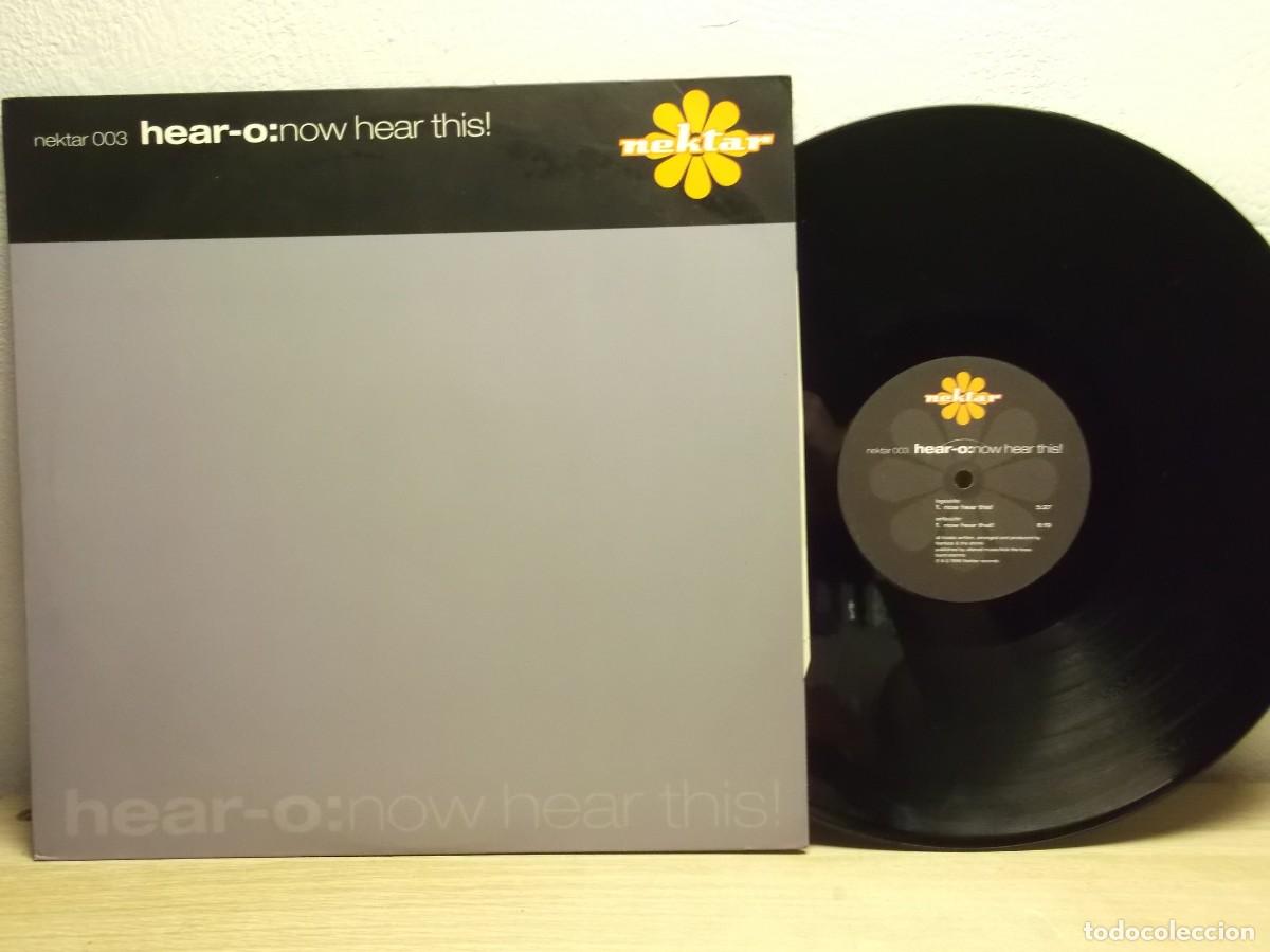 Discos de vinilo: NEKTAR 003 HEAR-O :NOW HEAR THIS MAXI SINGLE 45 RPM LP