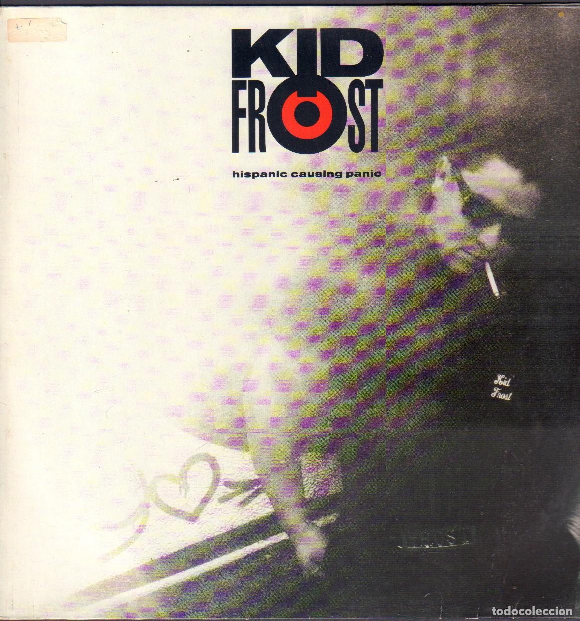 Discos de vinilo: KID FROST - HISPANIC CAUSING PANIC / LA RAZA, YA ESTUVO, IN THE CITY.../ LP VIRGIN 1990 RF-26708