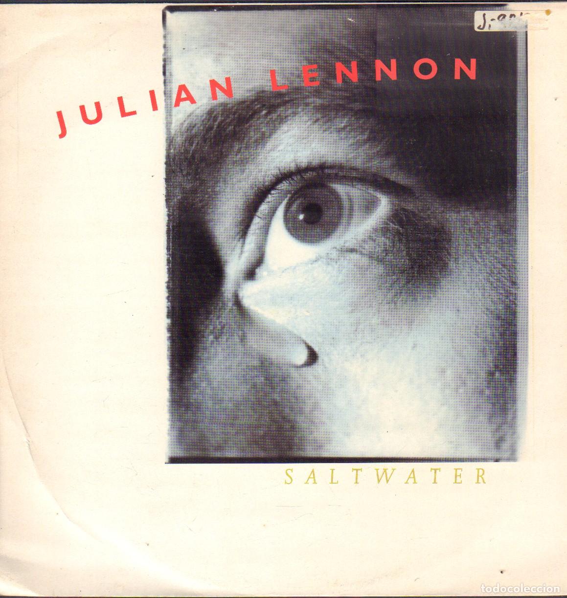 Discos de vinilo: JULIAN LENNON - SALTWATER - CREO QUE VOY A LLORAR / MAXISINGLE VIRGIN 1991 RF-26711
