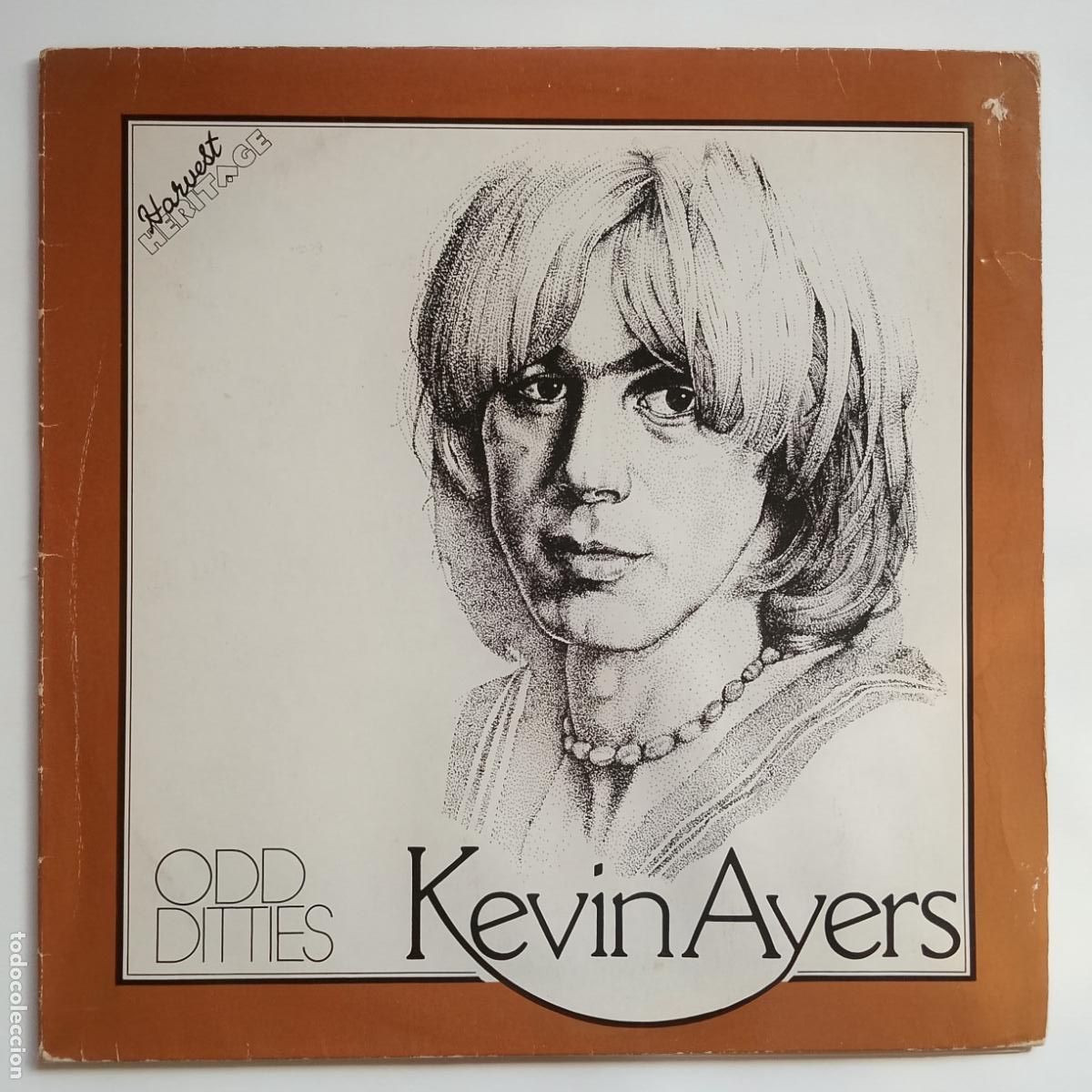 Discos de vinilo: Kevin Ayers-Odd Ditties (LP Harvest) recop. 1969-1973. Soft Machine, Syd Barrett, Robert Wyatt, Nico