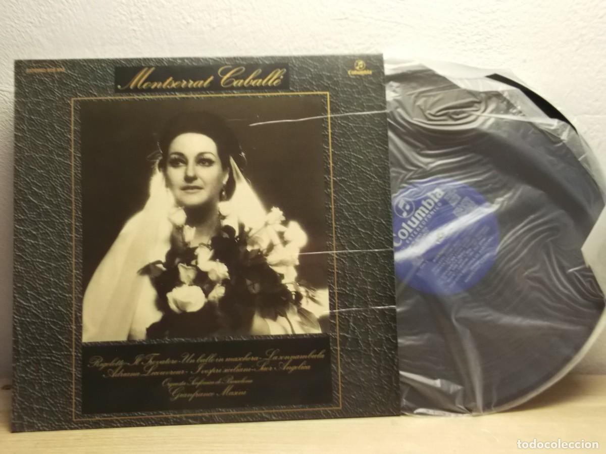 Discos de vinilo: Montserrat Caball&eacute;, Gianfranco Masini, Orquestra Simf&ograve;nica Barcelona I Nacional De Catalunya LP