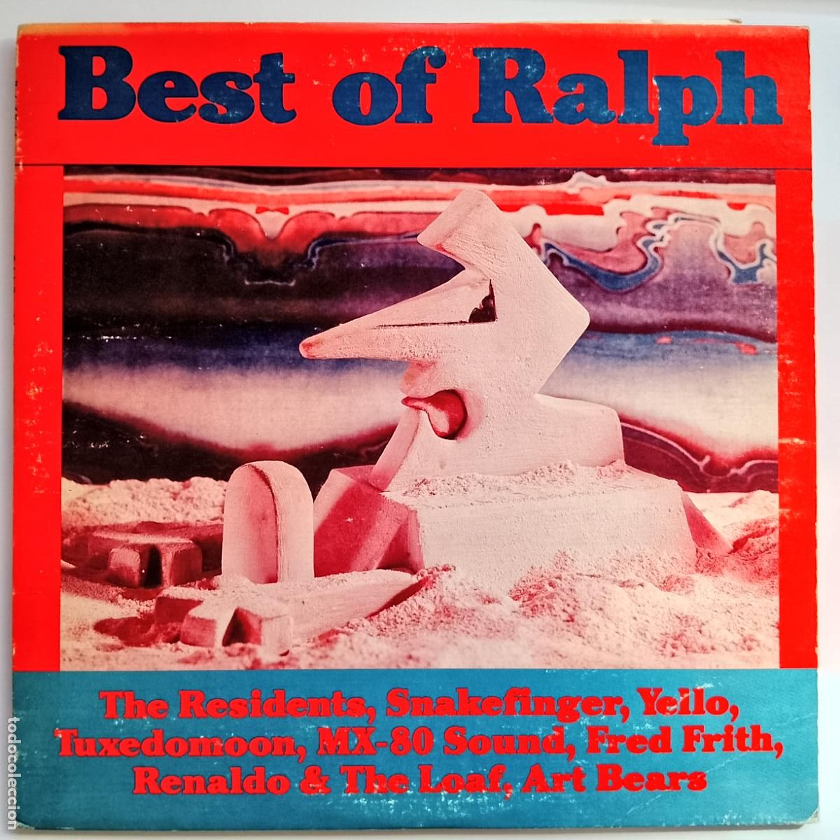 Discos de vinilo: Varios-Best Of Ralph (2xLP 1982) Snakefinger, Residents, Tuxedomoon, Fred Frith, Yello, Art Bears...